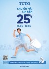 CHƯƠNG TRÌNH KHUYẾN MẠI TOTO HÈ 2022 CHIẾT KHẤU LÊN ĐẾN 25%- SIÊU THỊ CƯỜNG THƠ